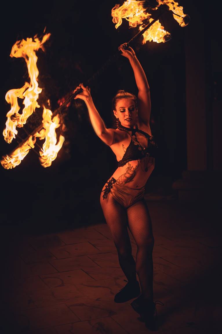 The Art of Fire — Arte con fuego · espectáculo en vivo